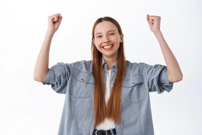 bức ảnh nụ cười chiến thắng đẹp nhất