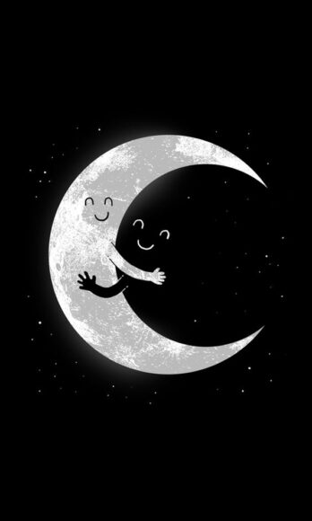 hình ảnh avatar đen trắng cute