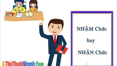 Nhậm Chức hay Nhận Chức