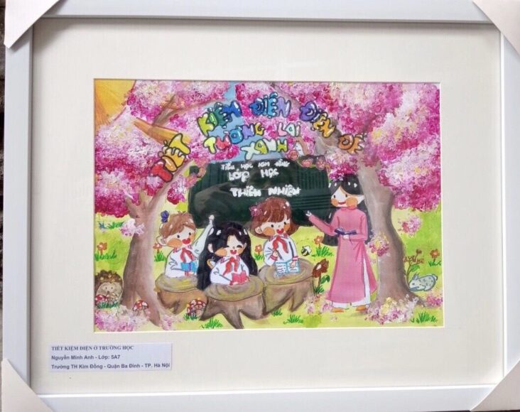 vẽ tranh tiết kiệm điện đẹp đơn giản nhất cho học sinh (4)