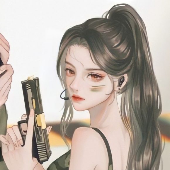 Ảnh Avatar ngầu nữ cầm súng