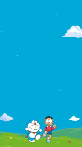 ảnh nền Doremon và nobita