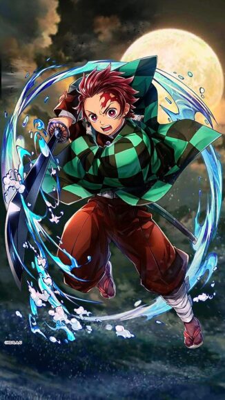 ảnh tanjiro thanh gươm diệt quỷ cực chất