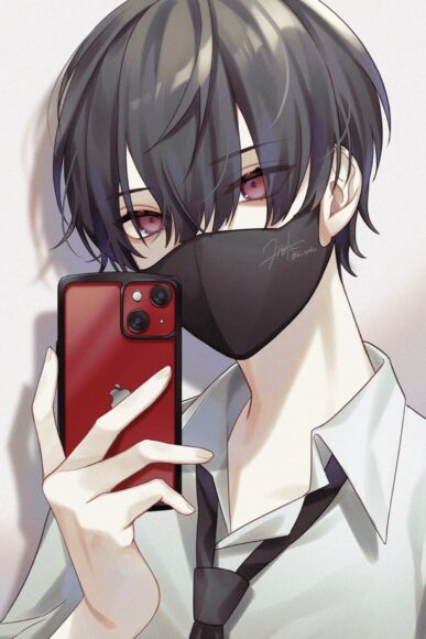 Avatar ngầu chất nam che mặt