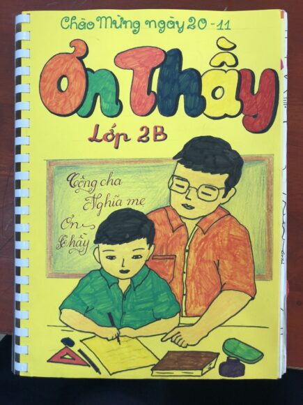 cách làm tập san 20 11 về thầy cô giáo nhân ngày Nhà Giáo việt Nam