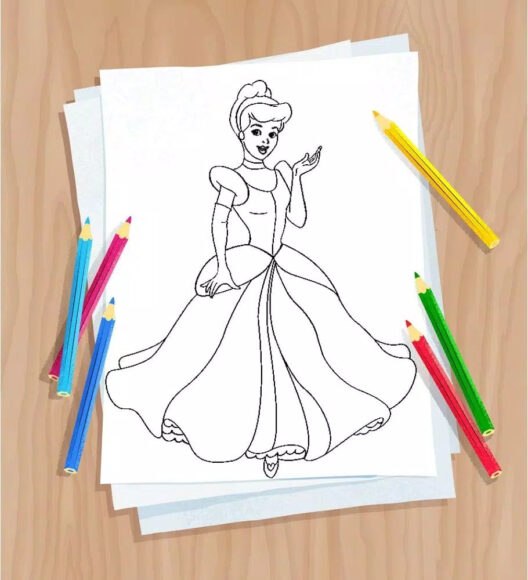 Cách vẽ cô gái hoạt hình