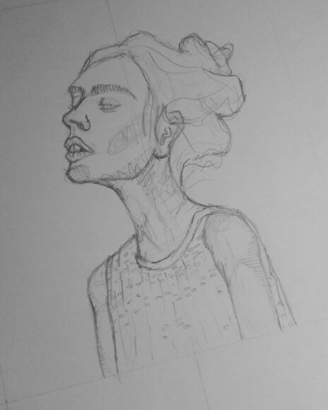 Cách vẽ cô gái nghệ thuật