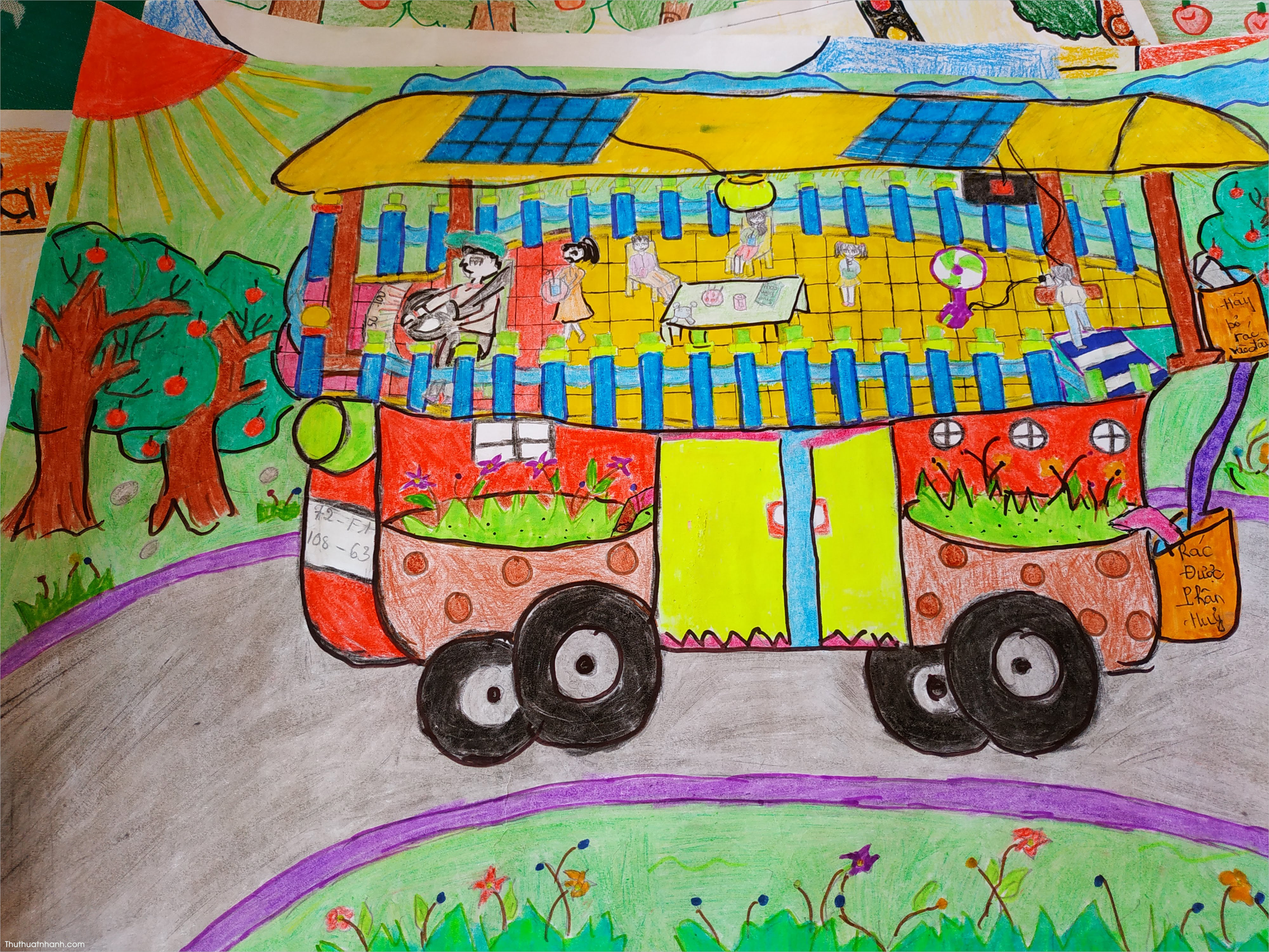 Hướng dẫn vẽ chiếc Ô Tô mơ ước  Draw a dream car  KC art  YouTube