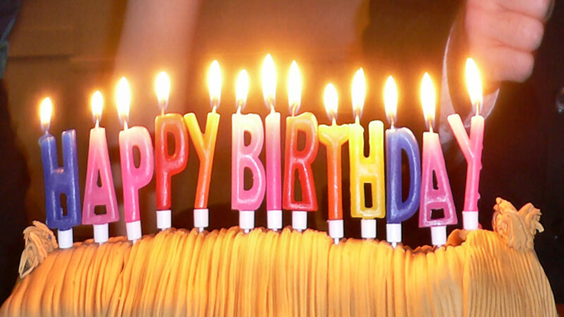 hình ảnh Happy Birthday lung linh