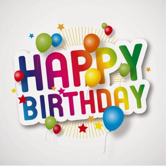 hình ảnh Happy Birthday màu sắc