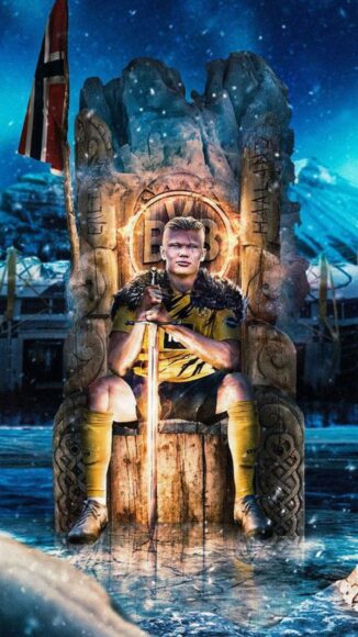 hình nền Erling Haaland cực chất