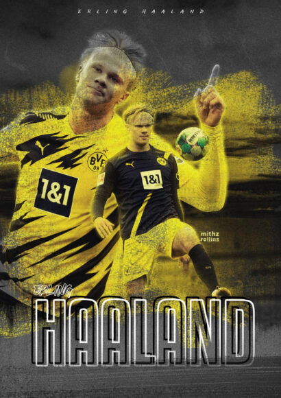 hình nền Erling Haaland ngầu