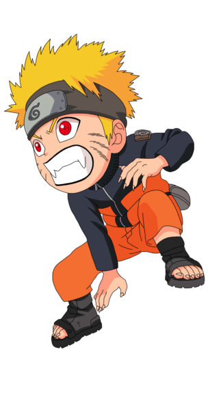 Hình nền Naruto 4K chibi cute
