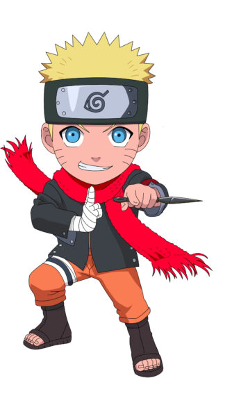 Hình nền Naruto 4K cute cho điện thoại
