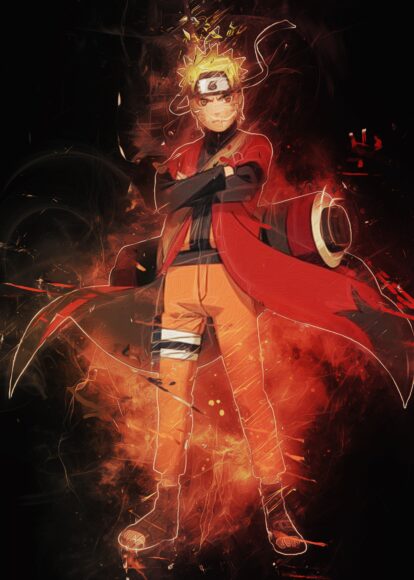 Hình nền Naruto 4K ngầu chất