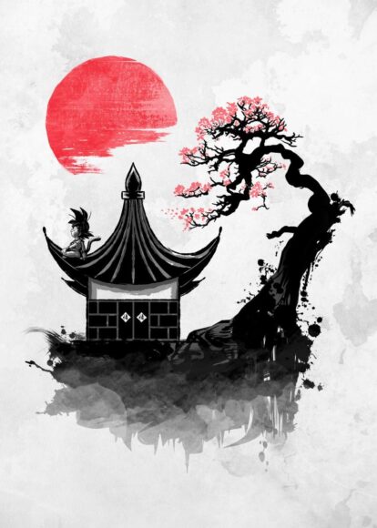 tranh Nhật Bản thơ mộng