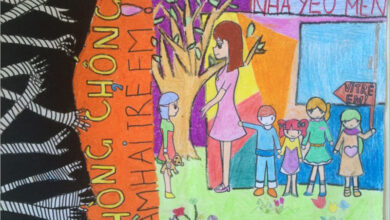 Vẽ tranh phòng chống xâm hại trẻ em