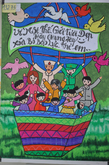 vẽ tranh phòng chống xâm hại trẻ em xóa bỏ bạo lực