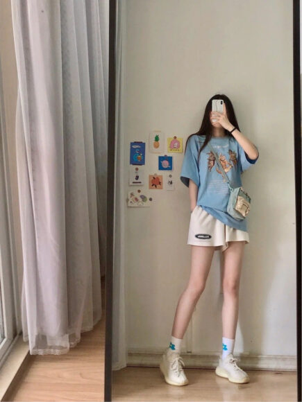 ảnh gái k10 năng động