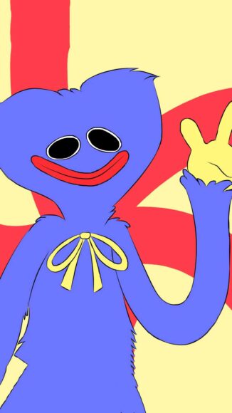 ảnh Huggy Wuggy cười cute