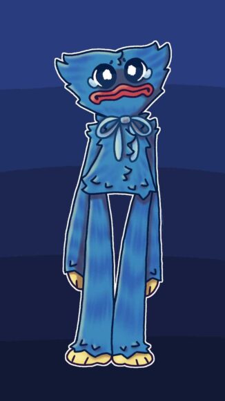 ảnh Huggy Wuggy khóc