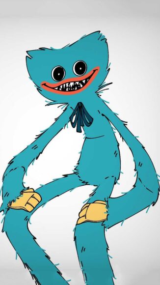 ảnh Huggy Wuggy tạo dáng độc đáo