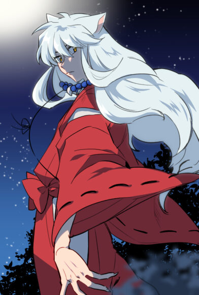 ảnh Inuyasha dưới trời sao