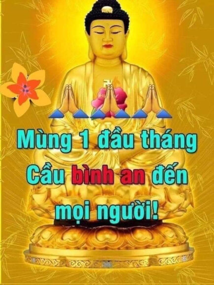 ảnh mùng 1 cầu bình an