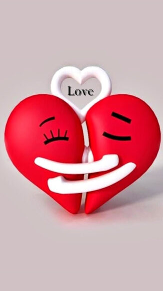 ảnh nền love cực đáng yêu