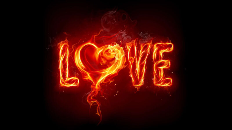 ảnh nền love rực lửa