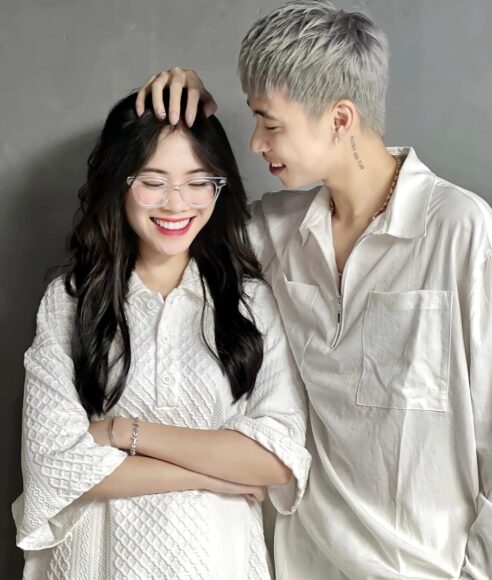 ảnh Ngọc Matcha và Tuấn Anh