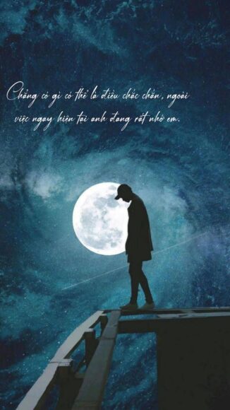 ảnh nhớ người yêu buồn