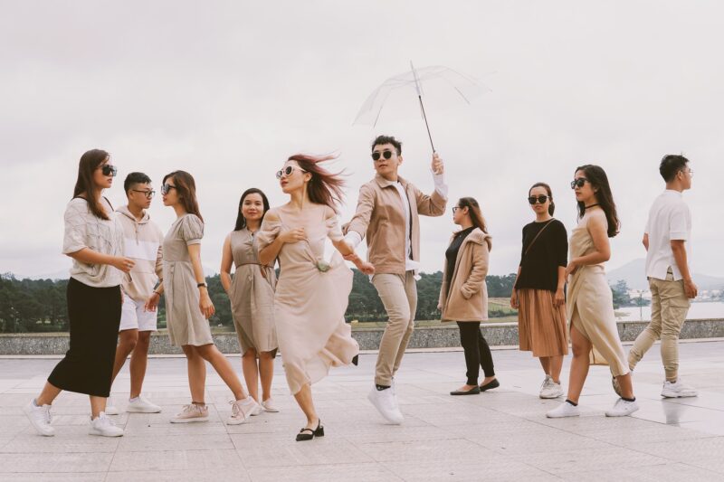 Ảnh nhóm bạn thân mỗi người một biểu cảm