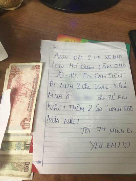 Ảnh tiền lẻ hài hước trong tình yêu