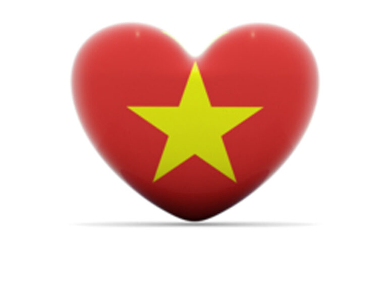 avatar Việt Nam cờ trái tim