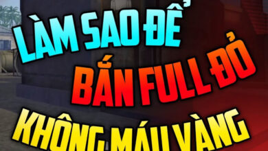 cách đặt full đỏ FF trong Free Fire