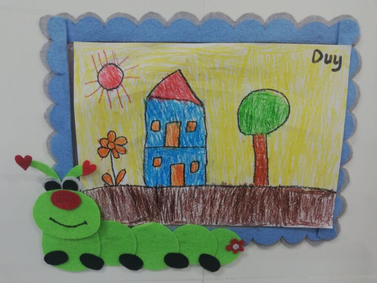 Cách vẽ ngôi nhà cute