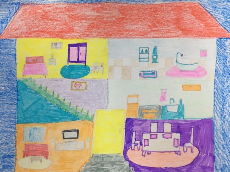 Cách vẽ ngôi nhà tiện nghi