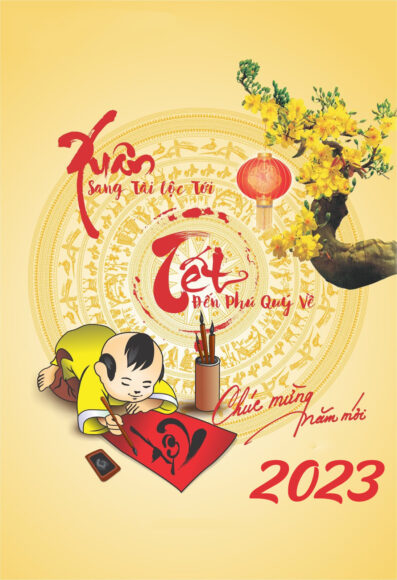 Hình ảnh chúc mừng năm mới 2023 cute