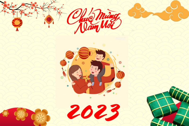 Hình ảnh chúc mừng năm mới 2023 đẹp ấm áp