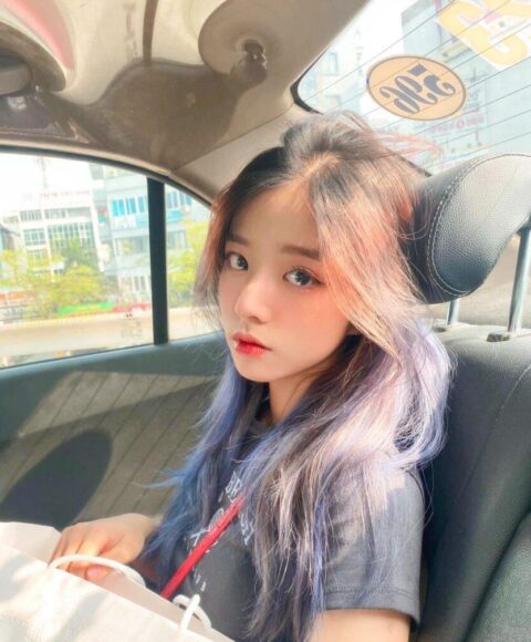 hình ảnh gái k10 ngồi trong xe