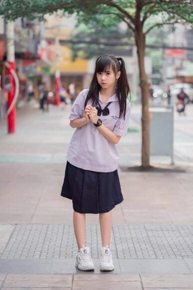 hình ảnh gái k7, k8, 2k7, 2k8 đáng yêu