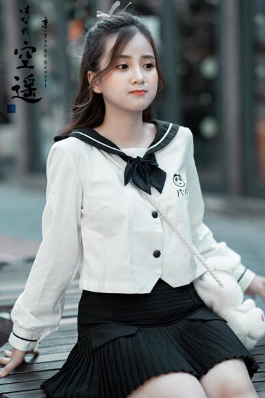 hình ảnh gái k7, k8, 2k7, 2k8 mặc đồng phục