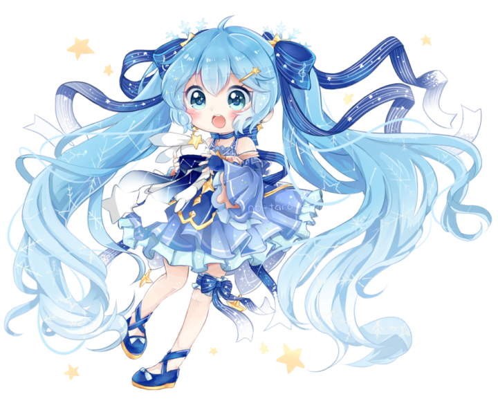 Hình ảnh Hatsune Miku chibi