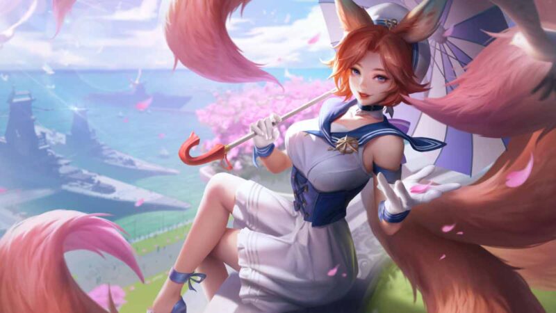 Hình ảnh hồ ly xinh đẹp đang ngồi