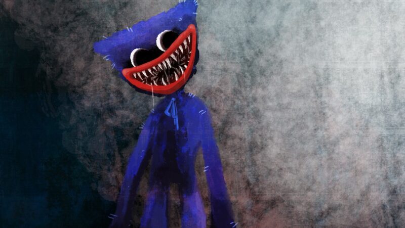 hình ảnh Huggy Wuggy đáng sợ