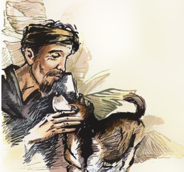 hình ảnh lão Hạc ấn tượng