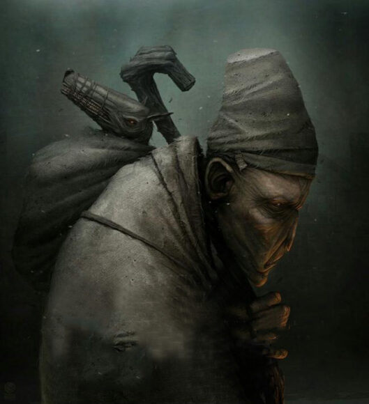 hình ảnh lão Hạc khổ