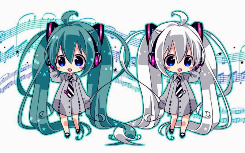 hình ảnh Miku chibi cute
