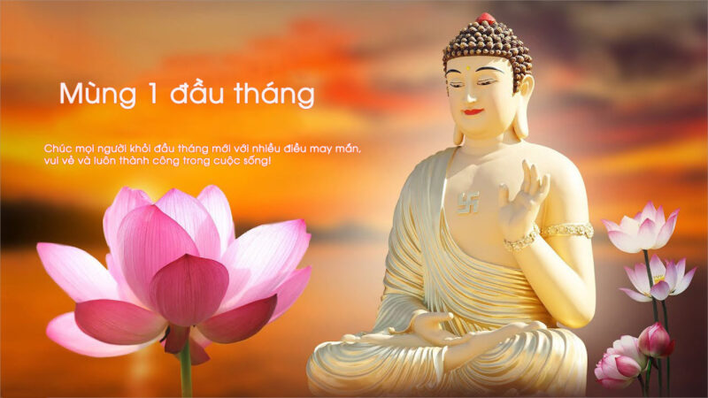 Hình ảnh mùng 1 đầu tháng đẹp